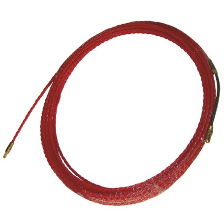 Sonda spiralata intrecciata tiracavo professionale per elettricista 10m 5mm