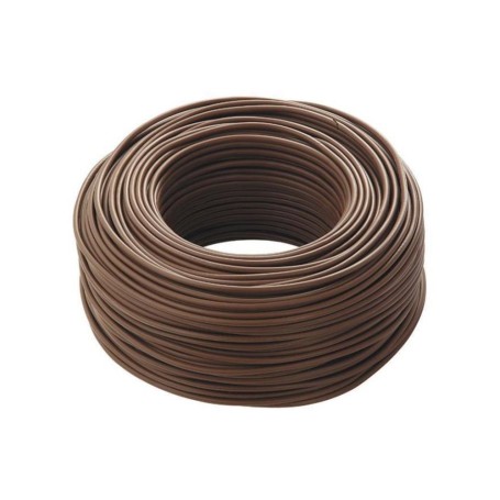 Cavo unipolare 4 marrone FS17 Matassa 100 metri