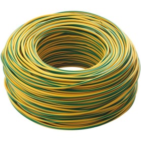 Cavo unipolare 2,5 giallo verde FS17 Matassa 100 metri