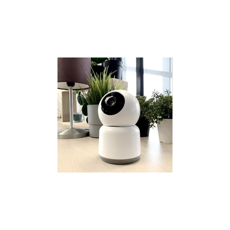 Telecamera Wi-Fi motorizzata da interno audio e...