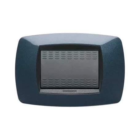 Placca Master  Modo in tecnopolimero Blu notte 3 posti 39TC353