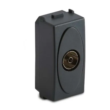 Presa Master modo TV 9.5mm finale, grigio 31254