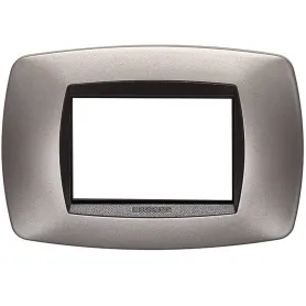 Placca Master  Modo in tecnopolimero Bronzo opaco 3 posti...