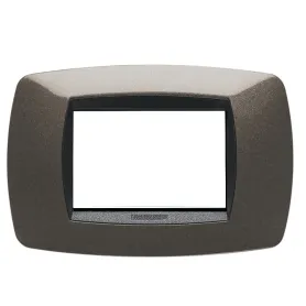 Placca Master  Modo in tecnopolimero Grigio antracite 3...