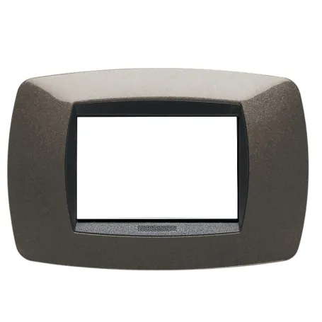 Placca Master  Modo in tecnopolimero Grigio antracite 3 posti 39TC383
