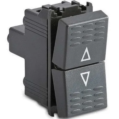 Master modo Pulsante doppio 1P/NA+1P/NA -16A 250V grigio 31020