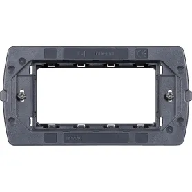 supporto air 4 posti bticino living LN4704C quattro moduli