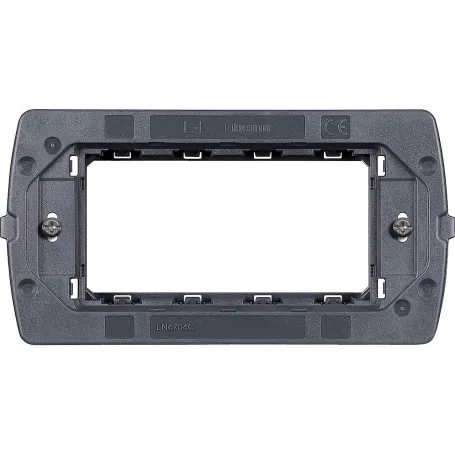 supporto air 4 posti bticino living LN4704C quattro moduli