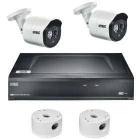 Kit videosorveglianza Ip Urmet 5 megapixel 1098/854