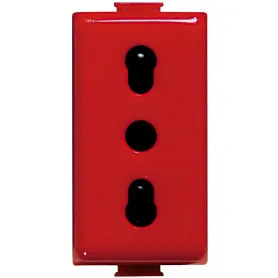 Presa corrente 10/16A rossa bticino matix magic A5180R