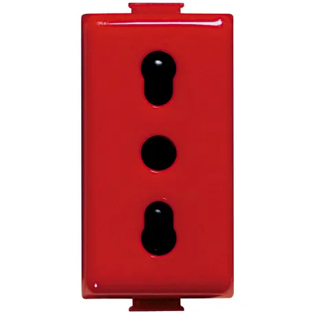 Presa corrente 10/16A rossa bticino matix magic A5180R