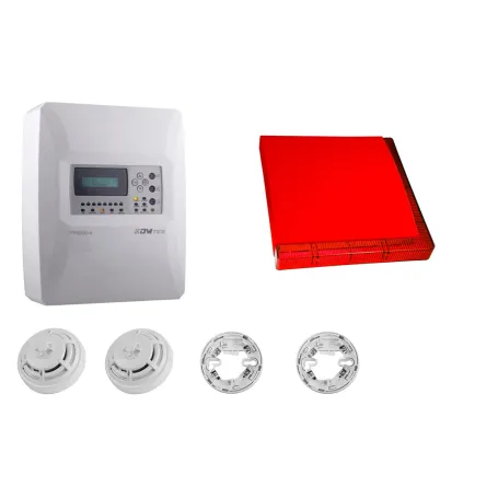 KIT ANTINCENDIO COMPLETO DI 2 SENSORI E SIRENA BUS PROFESSIONALE