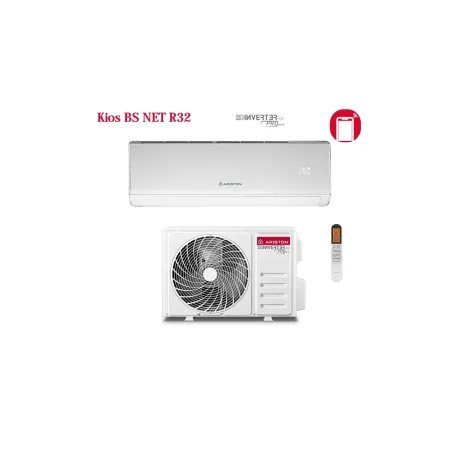 CLIMATIZZATORE ARISTON KIOS BS R32 35 KIT MONOSPLIT 12000 BTU INVERTER WIFI CLASSE A++/A+++