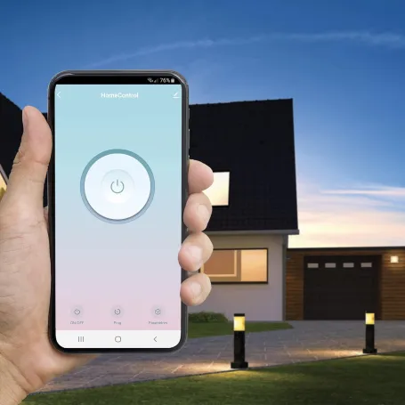 Modulo connesso controllo luci e prese on off Wi FI Avidsen 127063 App italia