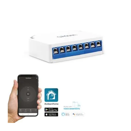 Kit tapparelle e tende da sole Modulo Smart WIFI per FI HomeShutter Avidsen 127046 App italia compatibile Alexa