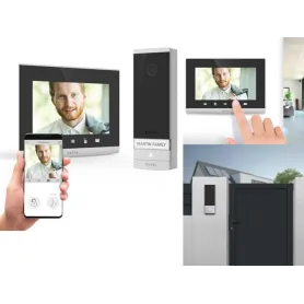 Videocitofono Connesso Wifi con funzione QR code ideale...