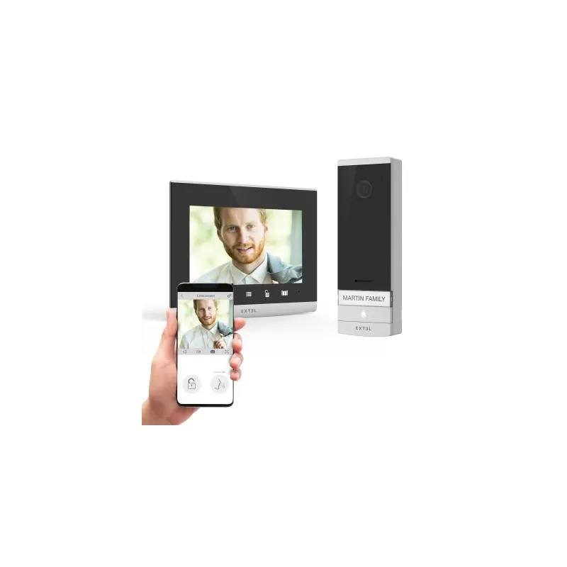 Videocitofono Connesso Wifi con funzione QR...