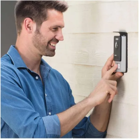 kit videocitofono monofamiliare 7 pollici 2 fili PHILIPS 531019 alimentatore din