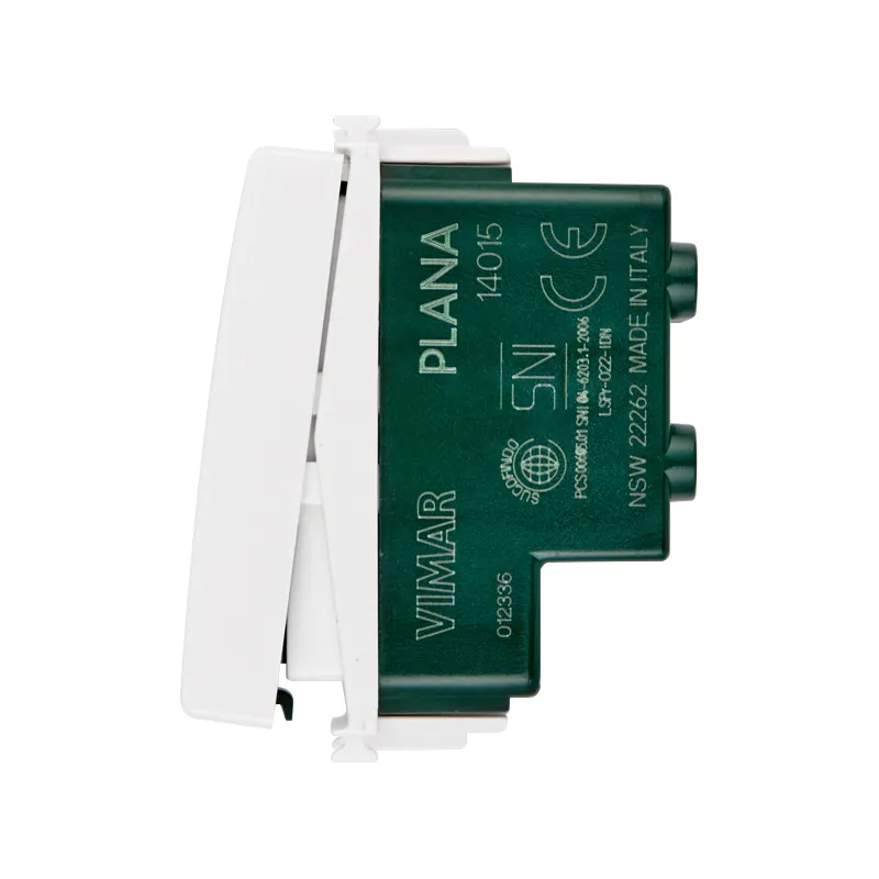 Interruttore 2P 16AX bianco Vimar Plana 14015