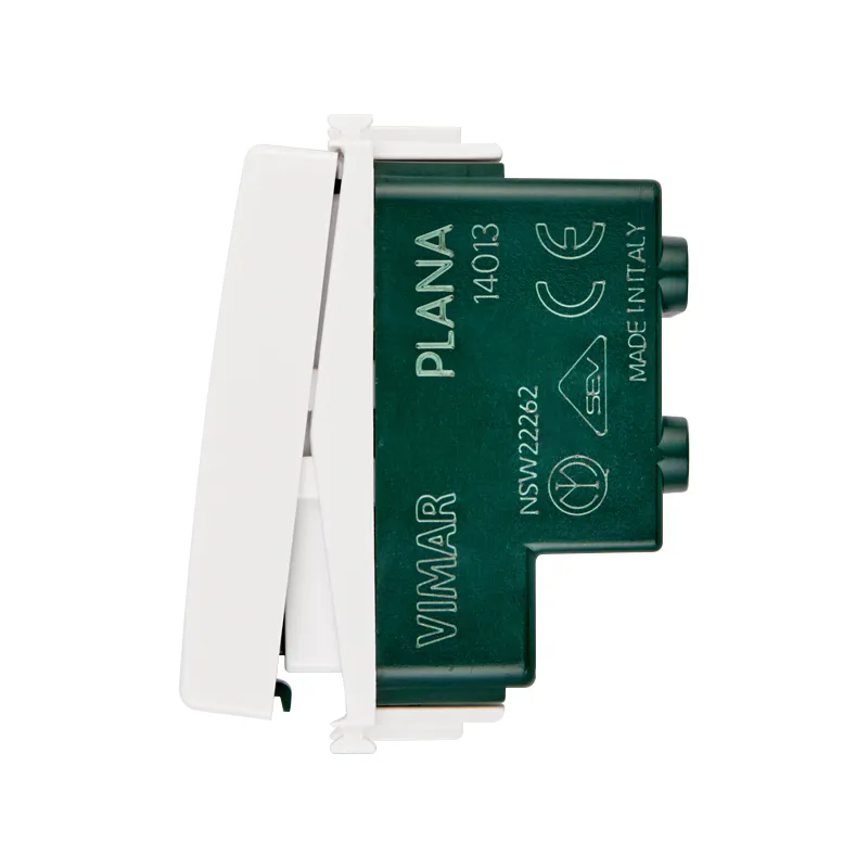 Invertitore 1P 16AX bianco vimar plana 14013