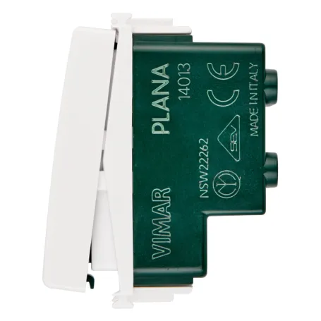 Invertitore 1P 16AX bianco vimar plana 14013