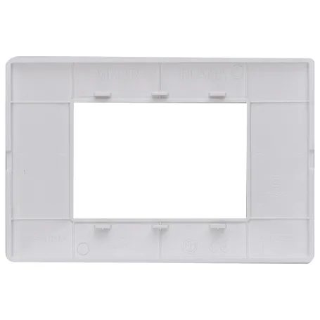 Placca 3M bianco Vimar Plana 14653.01