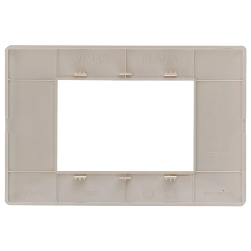 Placca 3M avorio Vimar Plana 14653.02