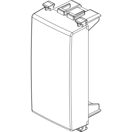 Copriforo grigio Vimar Arkè 19041