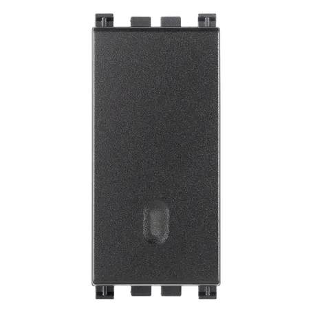 Pulsante 1P NO 10A grigio Vimar Arkè 19008