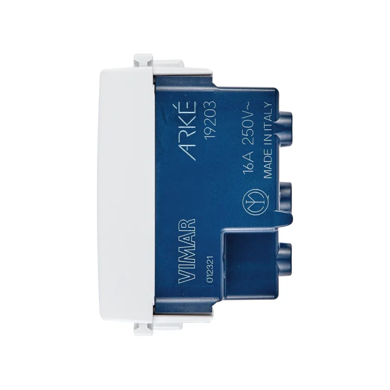 Presa Vimar arkè bianca vimar 19203.b 2p+t 16A