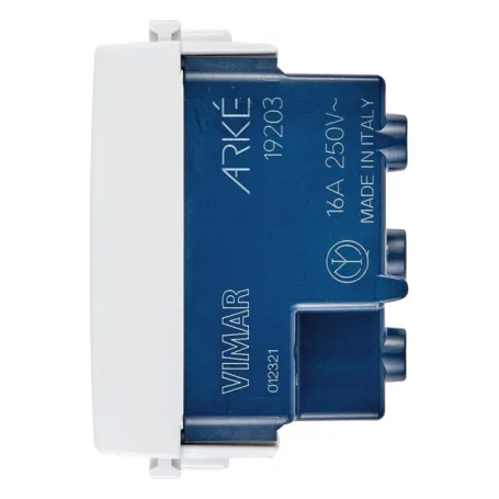 Presa Vimar arkè bianca vimar 19203.b 2p+t 16A