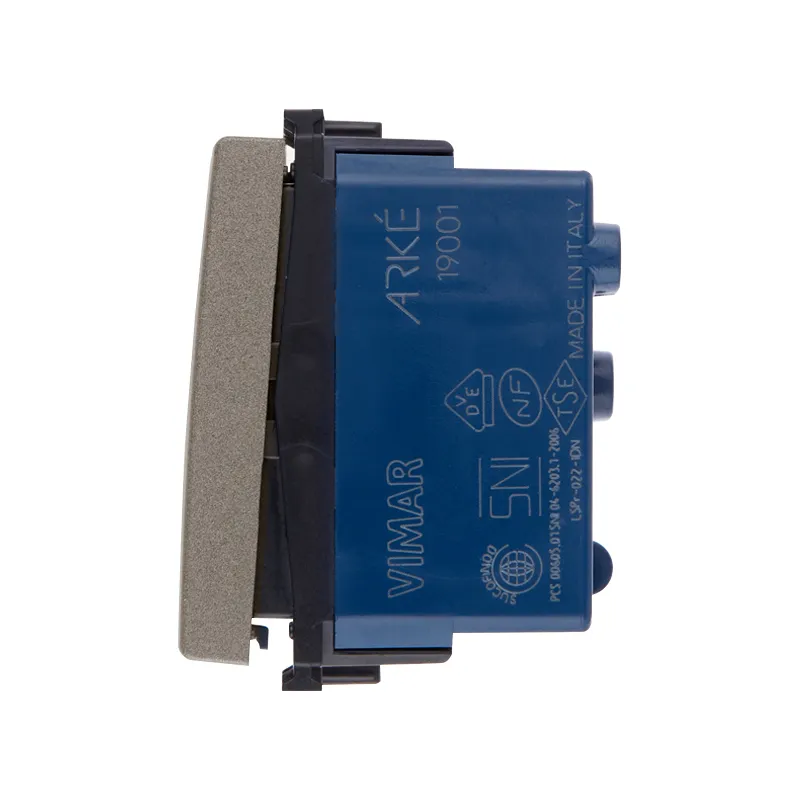 Interruttore  Vimar Arkè metal silver 1P 19001.M