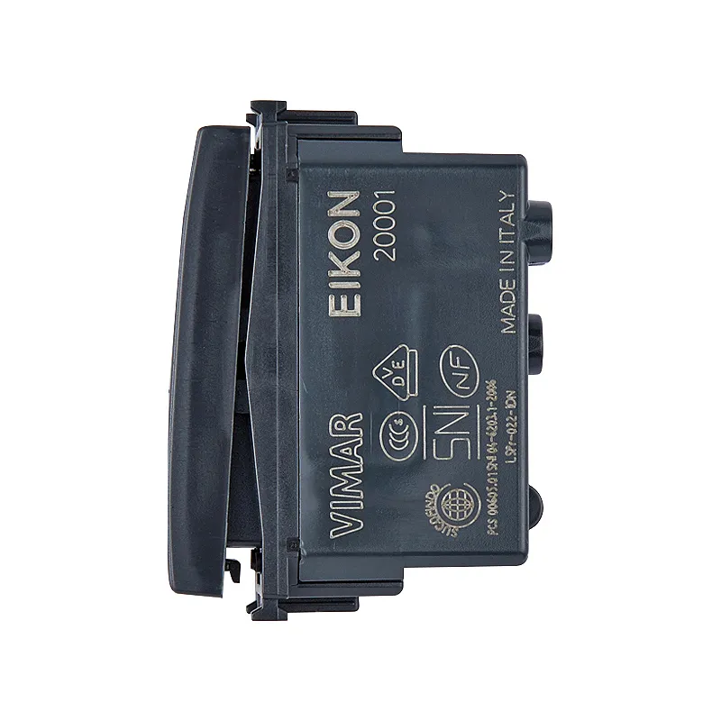 Interruttore 1P 16AX grigio Eikon 20001 Vimar