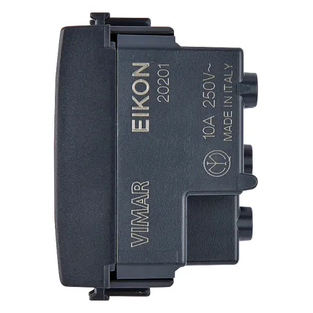 Presa 2P+T 10A P11 grigio Vimar Eikon 20201