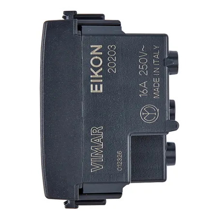 Presa 2P+T 16A P17/11 grigio Vimar Eikon 20203