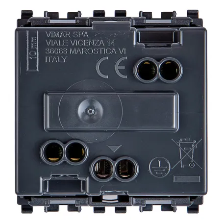 Presa 2P+T 16A universale grigio Vimar Eikon 20210