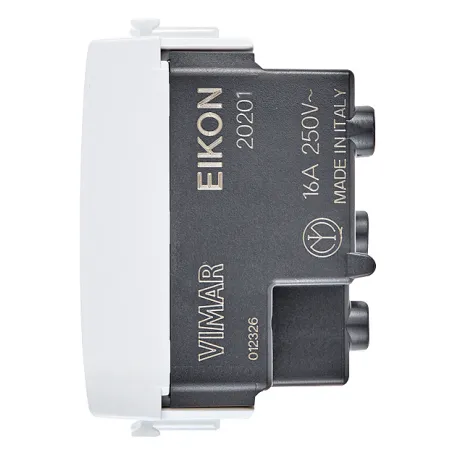 Presa SICURY 2P+T 10A P11 Vimar Eikon bianco