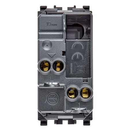 Pulsante 1P NO 10A NEXT  Vimar Eikon 20008.N silver