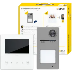 Kit videocitofonico monofamiliare Elvox K40515.R Tab 5S...