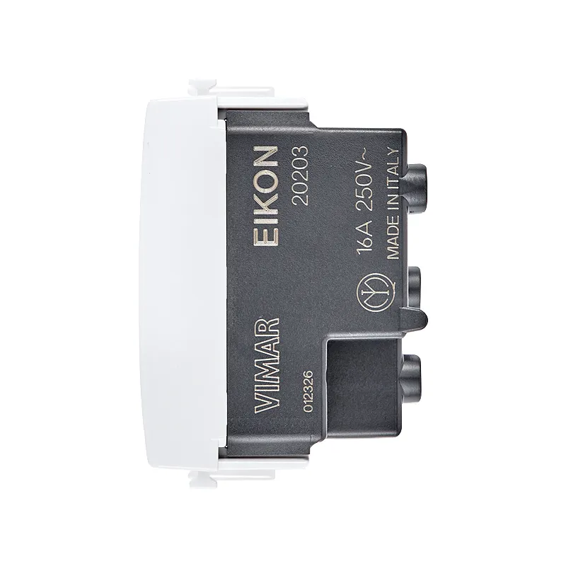 Presa 2P+T 16A P17/11 Vimar Eikon bianco 20203.B