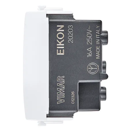 Presa 2P+T 16A P17/11 Vimar Eikon bianco 20203.B