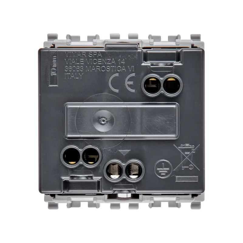 Presa SICURY 2P+T Vimar Eikon 20210.N  silve