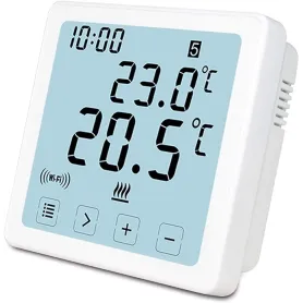 Termostato Digitale Touchscreen Wi-Fi Programmabile...