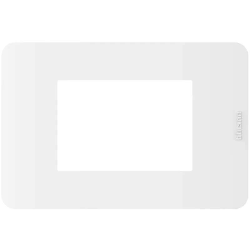 Placca Bticino MatixGO 3 moduli bianca JA4803JW