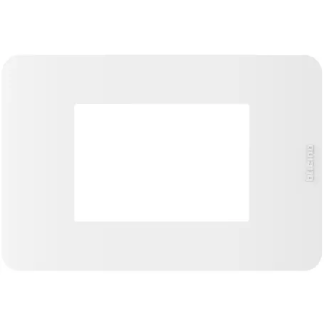 Placca Bticino MatixGO 3 moduli bianca JA4803JW