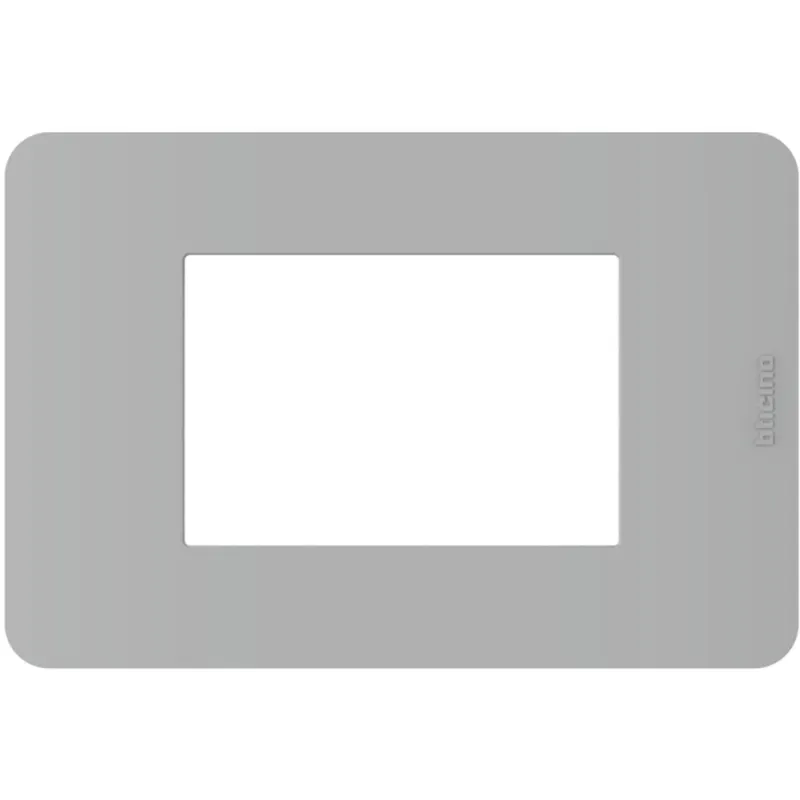 Placca Bticino MatixGO Grigio 3M JA4803JG