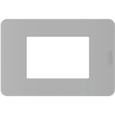 Placca Bticino MatixGO Grigio 3M JA4803JG