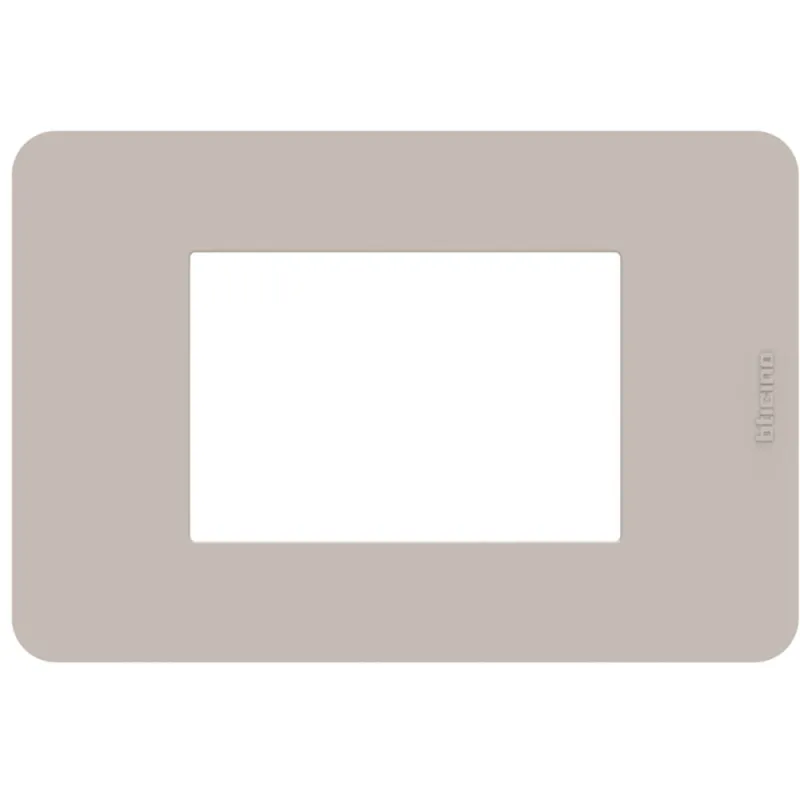 Placca Bticino MatixGO Sand 3M JA4803TS