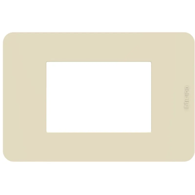 Placca Bticino MatixGO Avorio 3M JA4803TI
