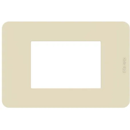 Placca Bticino MatixGO Avorio 3M JA4803TI